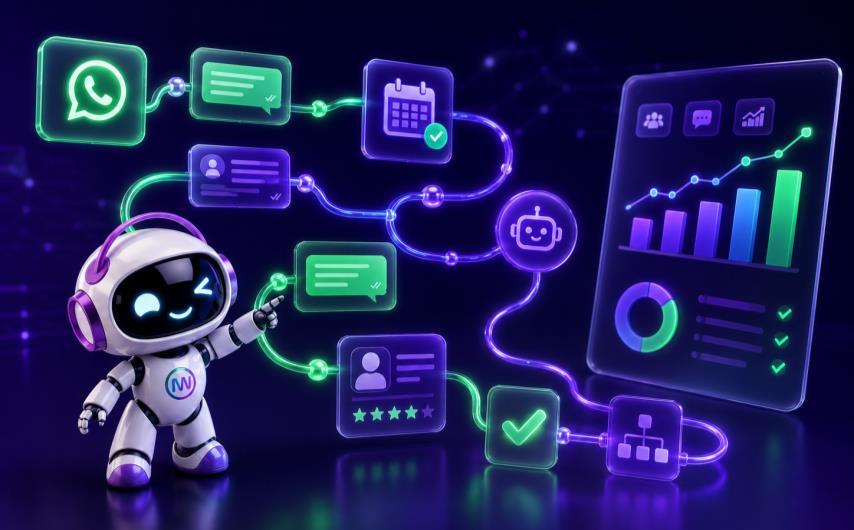 Vitória conectando automações de RH