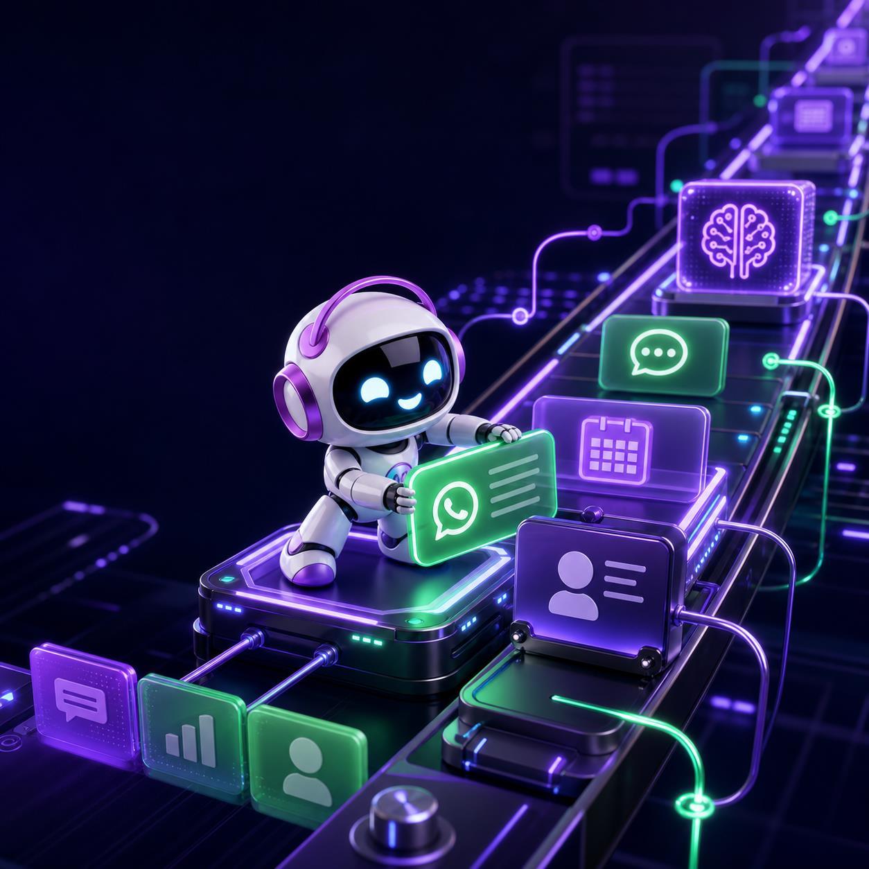 Vitória, assistente virtual da Connect+, em uma jornada digital de recrutamento